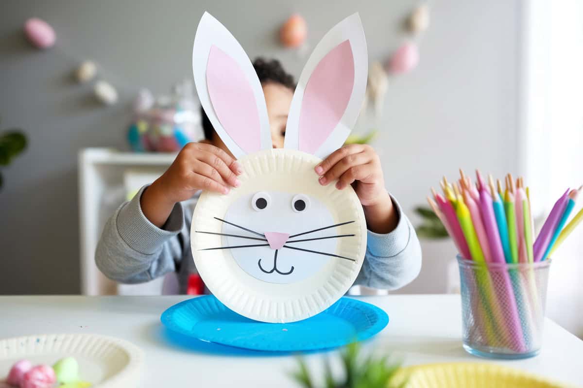 15 Festive Easter Bunny Crafts That Make Kids Smile